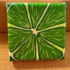 Mini Lime Painting